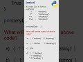 Python data structures dict in python   interview preparation 2