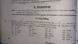 CLASS 10  ENGLISH (GAP FILLING PART 6) BY BALRAM SHARMA