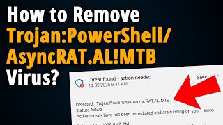 Trojan:PowerShell/AsyncRAT.AL!MTB Threat!