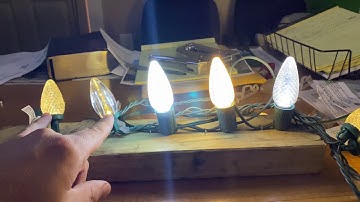 C9 Christmas Lights Quality Comparison