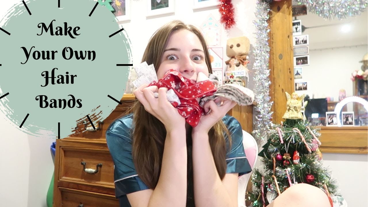 HOW TO SEW YOUR OWN HAIR BANDS YouTube
