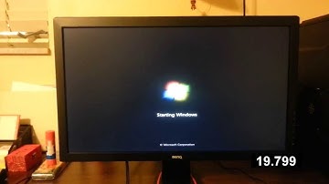 HDD vs SSD Windows 7 boot time.