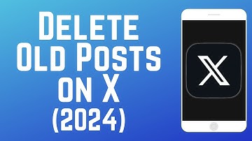 How to Delete X Post History