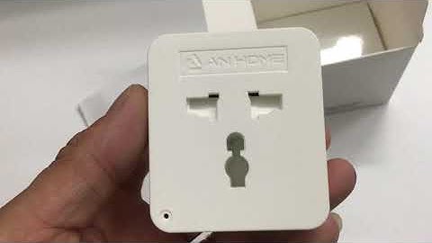 Ổ cắm thông minh Anhome | Smarthome - Phố Công Nghệ
