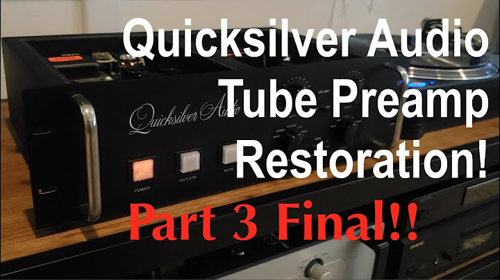 Quicksilver audio line stage preamplifier review năm 2024