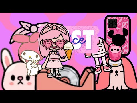 รวม ไอเทม ฟรี สีชมพู Toca life world Ss3 ep9