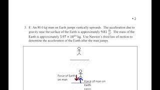 Physics Topic 13 - Newtons Third Law of Motion (with Free Worksheet)