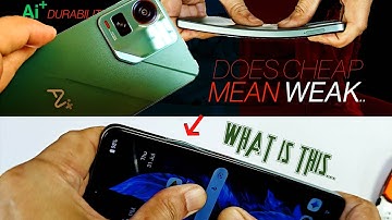 Ai+ Pulse Durability Test - Most Flexible Phone 2025 plus Bend scratch Drop Test Only 32% fail?