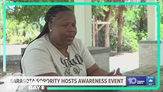 Local woman shares story of overcoming abuse to help raise awareness in Sarasota community