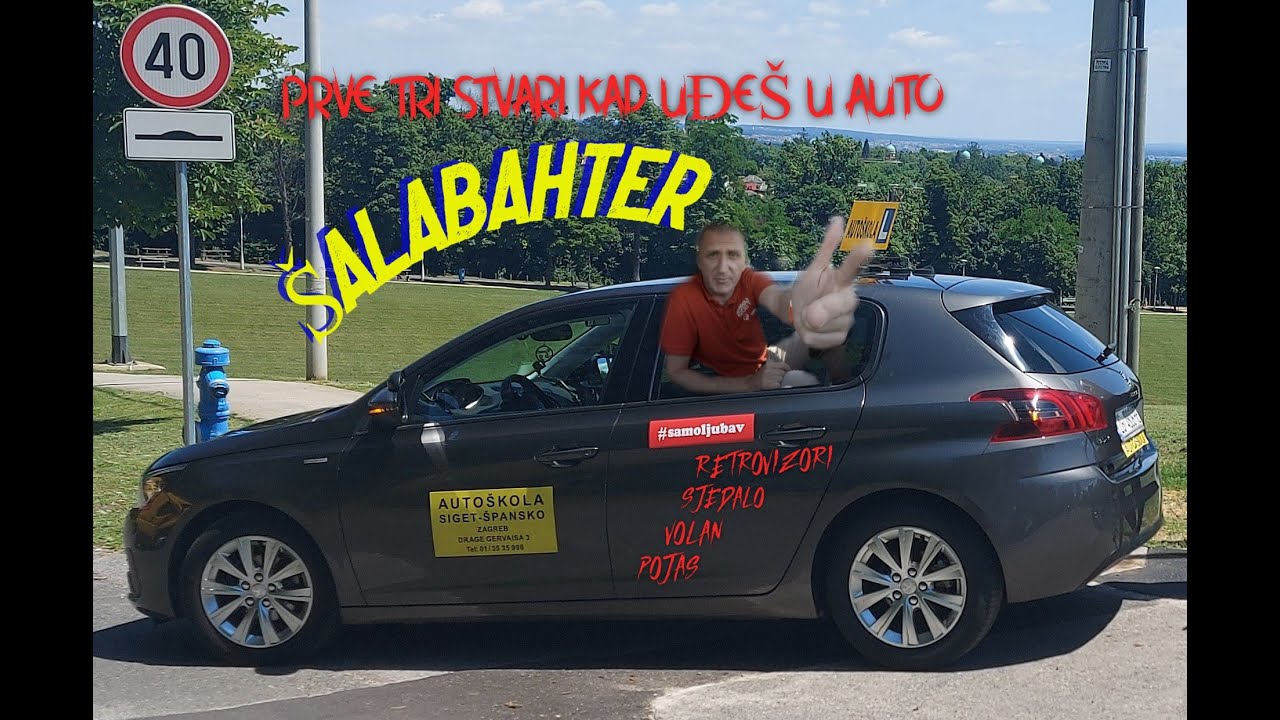 ŠALABAHTER ...Prve tri kad u autu ti