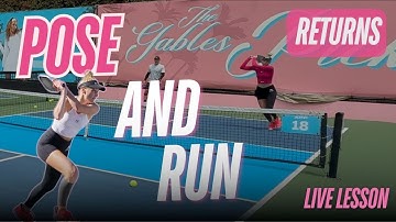 How to Return the Hardest Serves in Pickleball (Live Lesson)