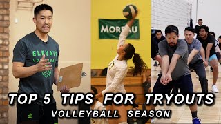 Top 5 Volleyball Tryout Tips