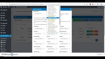 How to import students to WPSchoolPress I School Management SYstem I Tutorial