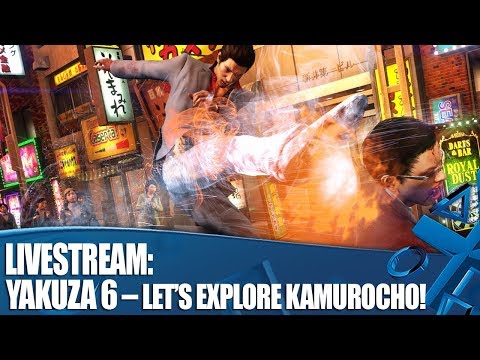 Yakuza 6 – Let’s Explore Kamurocho (English gameplay)