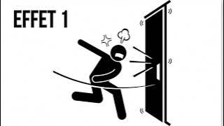 Door Slam Sound Effect - Efecto de sonido de golpe de puerta - Effet sonore de claquement de porte