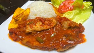 Bistec de Cerdo Entomatado