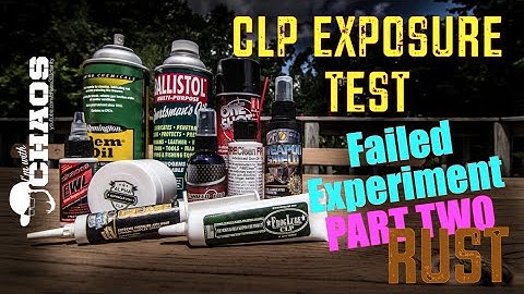 New CLP Exposure Test - Failed Experiment - Part 2 - RUST!