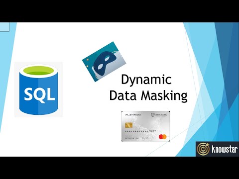 SQL | Dynamic Data Masking | How to mask sensitive data | MS SQL