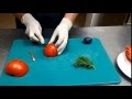 CARVING- sztuka zdobienia potraw: pomidorowy kwiat 2