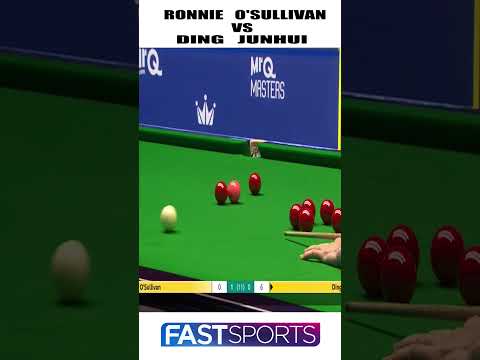 Snooker Drama: Ronnie O'Sullivan vs. Ding Junhui - An Epic Encounter | Fast Sports