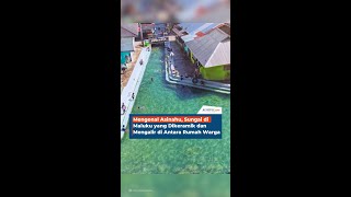 Mengenal Asinahu, Sungai di Maluku yang Dikeramik dan Mengalir di Antara Rumah Warga