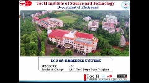 EC 308 Embedded Systems: Module VI: Memory Management.Asst.Prof Deepa Mary Varghese