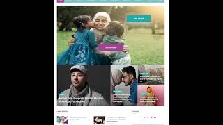 New website of Muslim Mamas - Soft Launch Intro screenshot 1