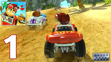 Beach Buggy Racing #1 (Easy Street) - Gameplay walkthrough (iOS/Android)