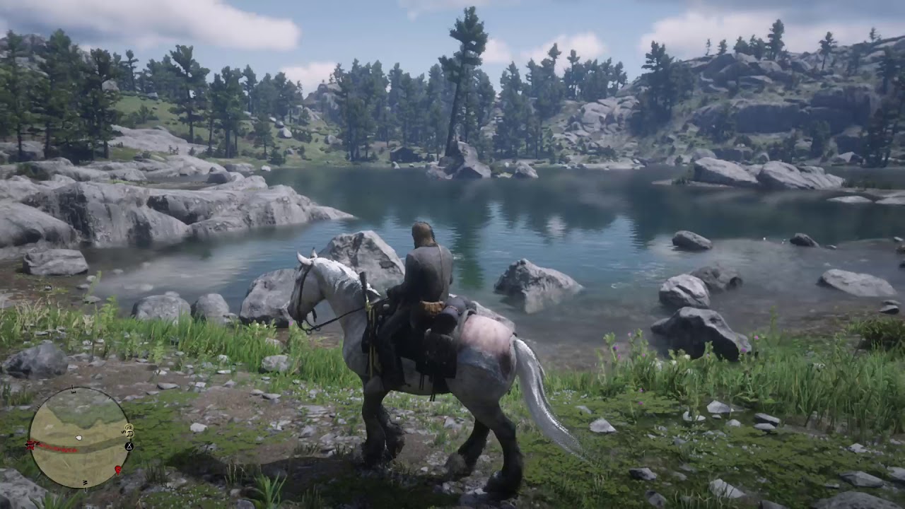 RED DEAD REDEMPTION 2 "Wonders of the West" Beautiful Lake in the North