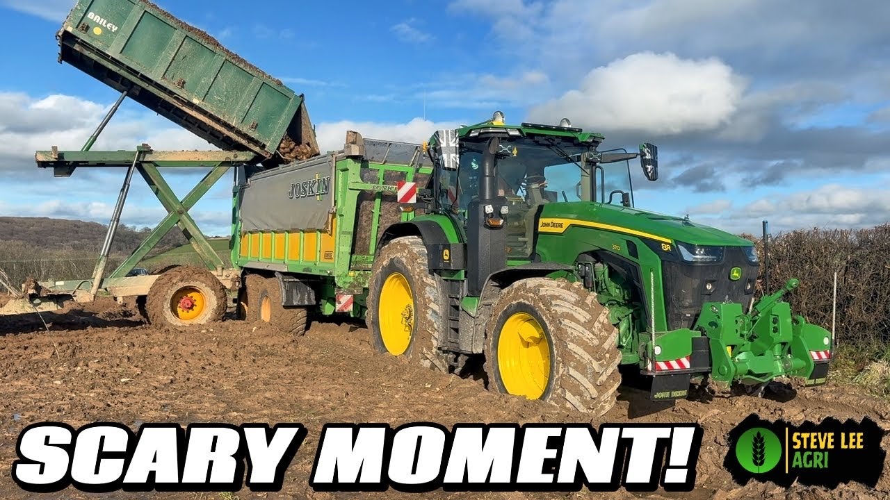 “STRAIGHT TO HOSPITAL”. STEVE NEARLY LOSES A FINGER, AND WE NEARLY LOSE THE HARVESTER!