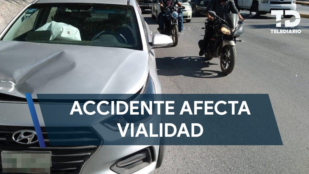 Accidente afecta vialidad en la avenida Morones Prieto en Monterrey