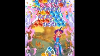 Bubble Witch 3 Saga Reviews Level 4 - Hits Brust Surrounding Bubbles screenshot 3