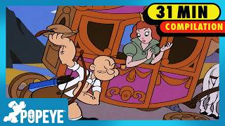 Action-packed Moments with Popeye! | Popeye and Friends
