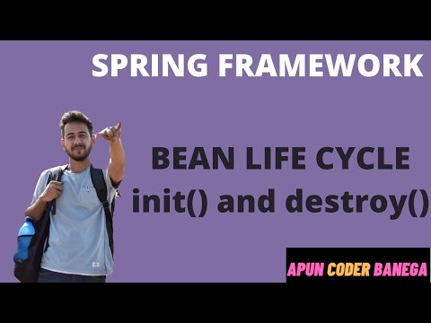 Spring Framework tutorial  | Bean Life cycle explained | init() and destroy() methods | LEC 12
