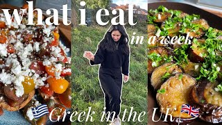 WHAT I EAT IN A WEEK ✨ EASY & HEALTHY HOMEMADE MEALS ✨ GREEK LIVING IN THE UK
