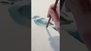 Pajaros en Sumie #sumie #pintura #sumieart #sumi #zen