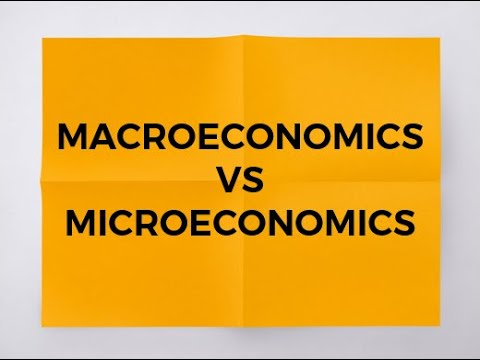 micro vs macro economics