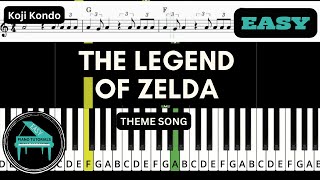 Legend of Zelda Piano Tutorial Easy Video Game