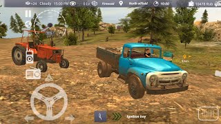 Russian Car Driver ZIL 130 - #3 Farming Truck Games - Best Android Gameplay FHD screenshot 5