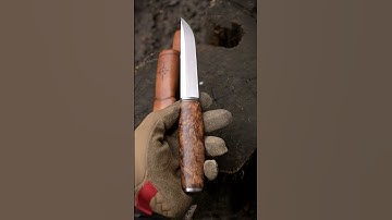 The hand made puukko. #jerknife #everydaycarry #edc #puukko #bushcraft #handmade