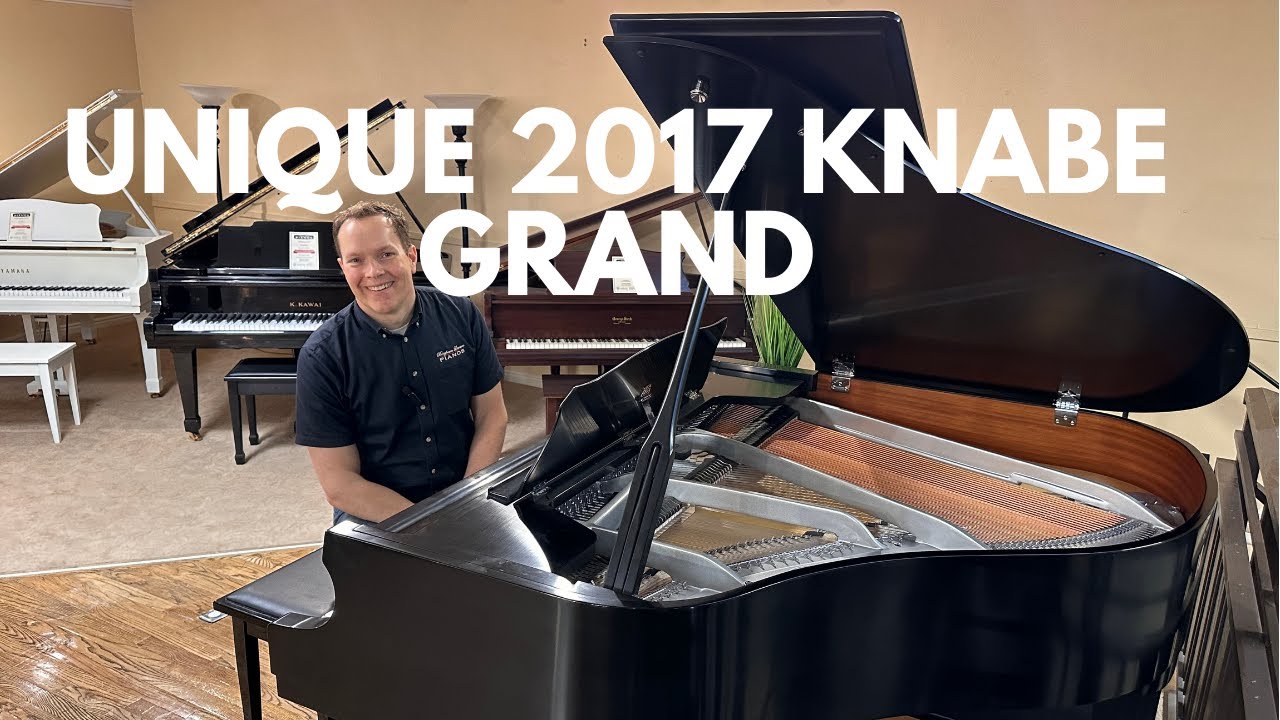 Custom Nickel Piano Plating 2017 Knabe Grand
