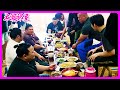 【相撲飯】天津飯・鶏肉の塩焼きそば・つみれポン酢ちり鍋・肉野菜炒め/朝稽古・ちゃんこ場 2025.2.7