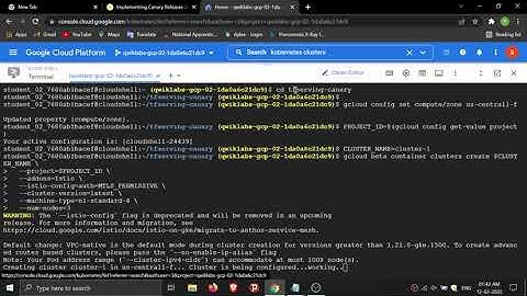 Implementing Canary Releases of TensorFlow Model Deployments with Kubernetes & Istio GSP778 Qwiklabs