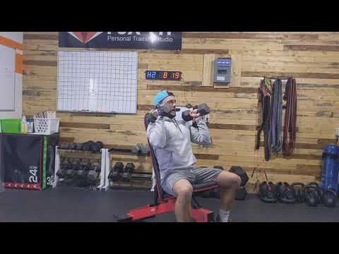 75° Incline DB Press - Fox Fit