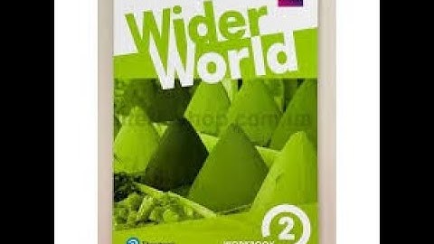 Wider World 2 , Workbook, Unit 6 9 Self check  page75