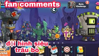 tower conquest: fan comments đội hình trâu bò nhất game screenshot 4