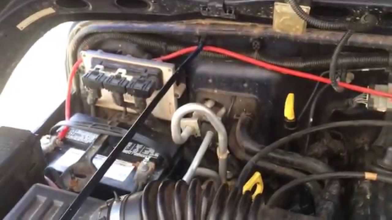 How To Change Heater Hoses 2002 Jeep Wrangler Sport  - YouTube