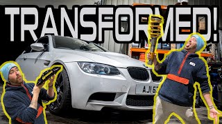 MAJOR MODIFICATIONS FOR MY E92 BMW M3 *AP RACING* *OHLINS* TRANSFORMED *