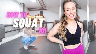 HOW TO SQUAT FOR BEGINNERS