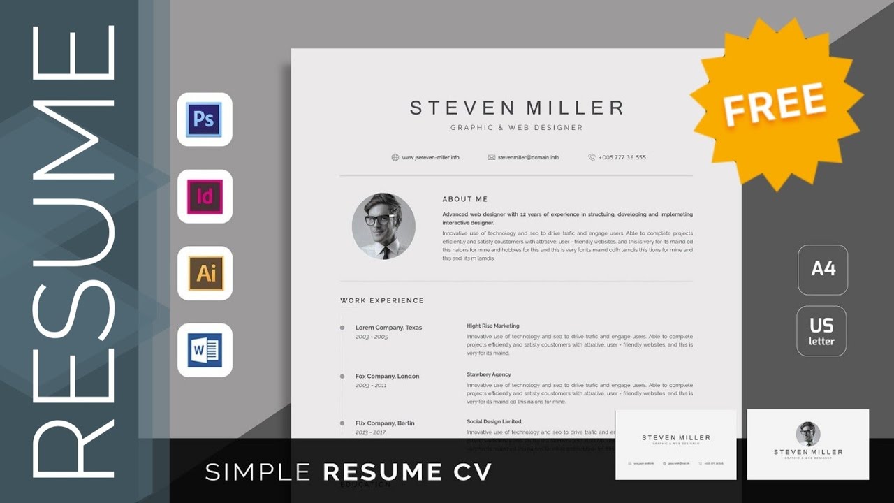 Microsoft Word : How to Create a CV/RESUME template in MS Word ...